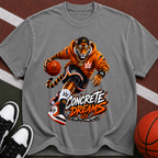 Concrete Dreams Tiger Basketball T‑Shirt
