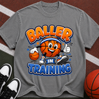 Baller in Training Kids' Basketball T-Shirt