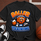 Baller in Training Kids' Basketball T-Shirt