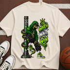 Watch. Wait. Win. Graphic T‑Shirt — Streetwear Snake King Design