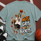 Nuts, Grit & Buckets Basketball Graphic Tee