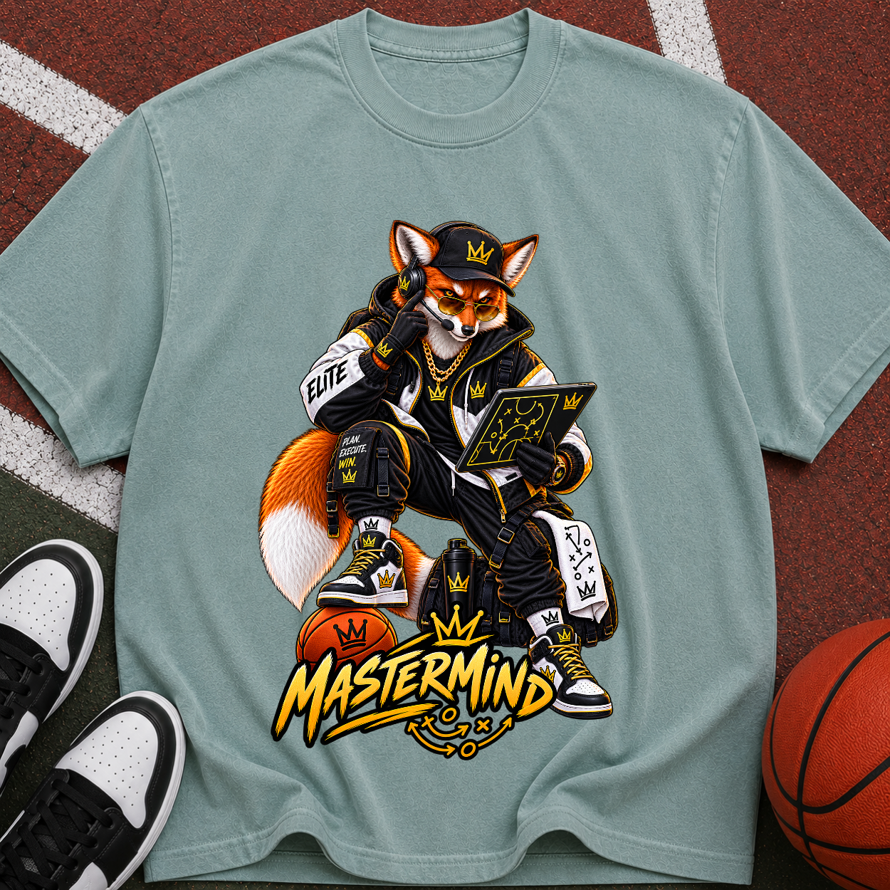 Mastermind Fox Graphic T-Shirt