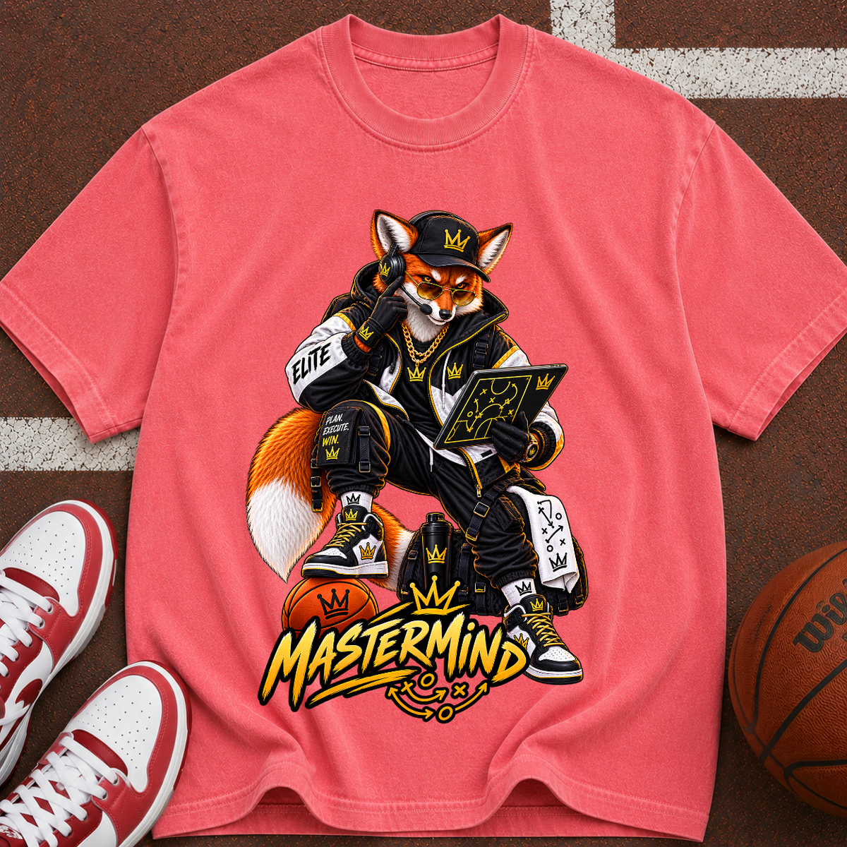 Mastermind Fox Graphic T-Shirt