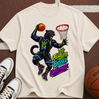 Panther Dunk Basketball T-Shirt — "Fearless, Focused, Unstoppable"