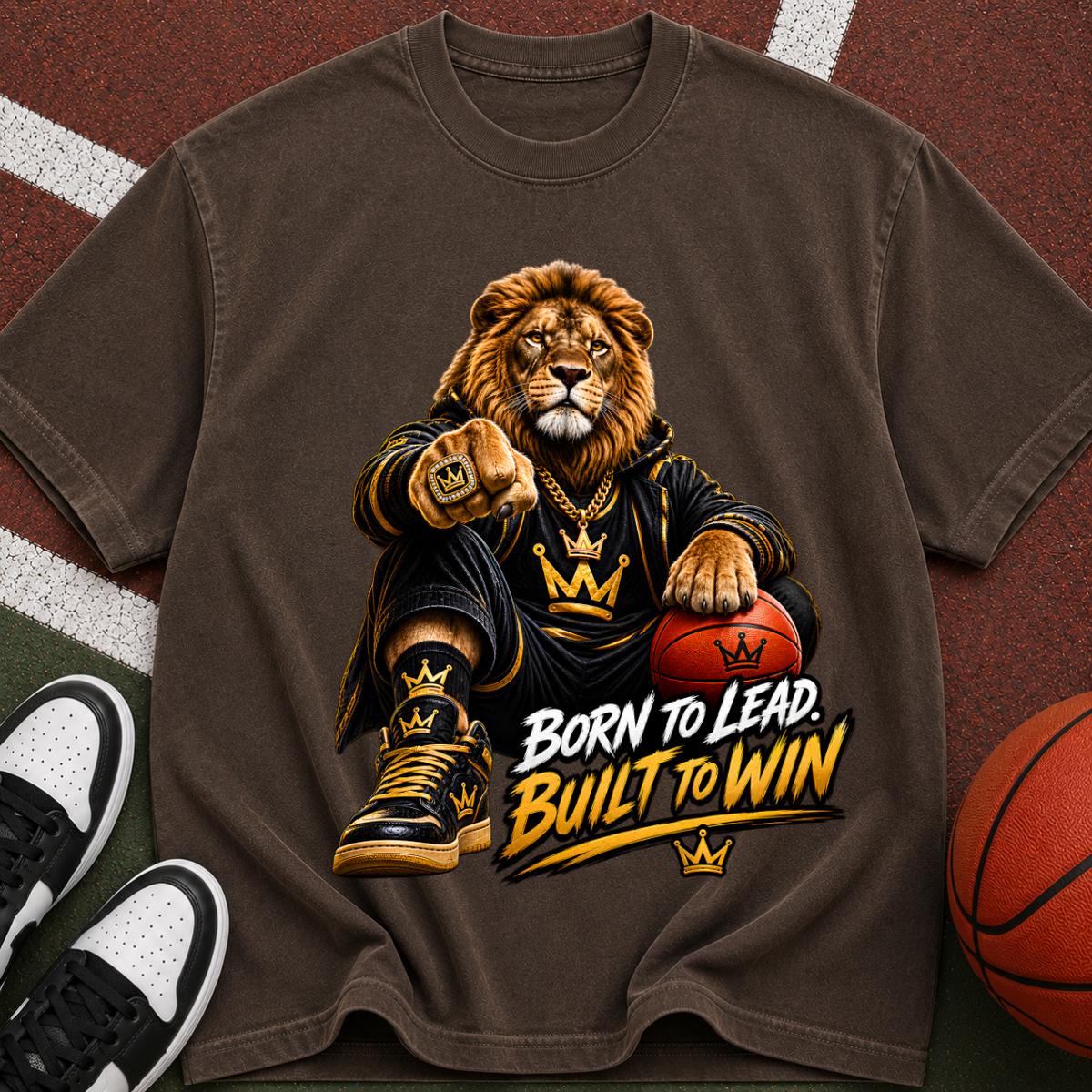 Born to Lead "Built to Win" Lion T-Shirt