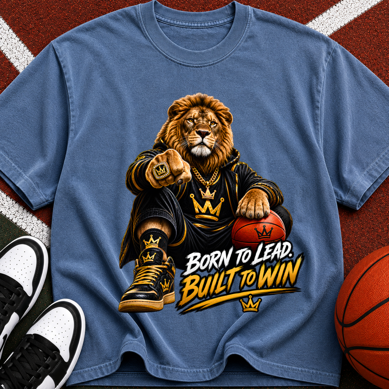 Born to Lead "Built to Win" Lion T-Shirt
