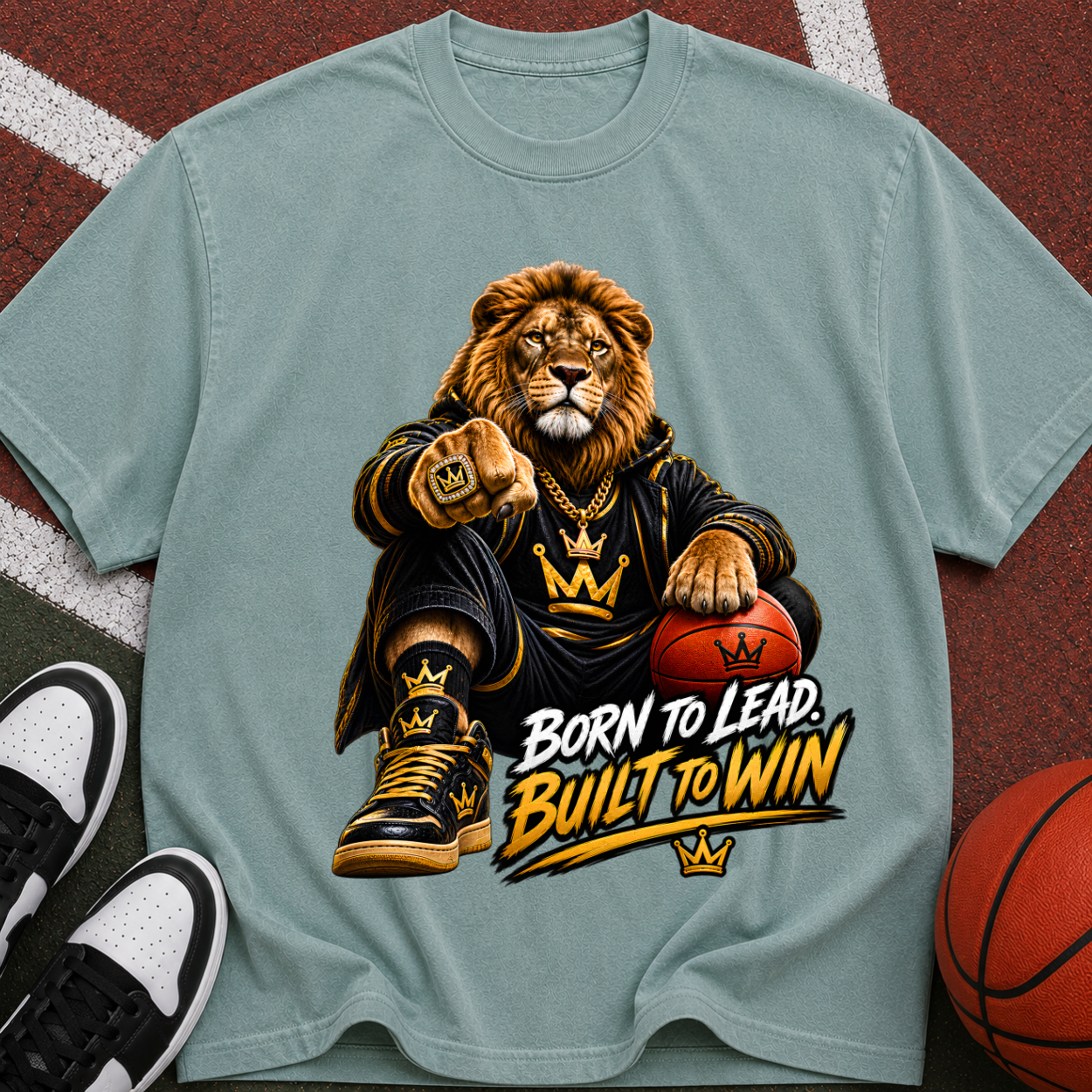 Born to Lead "Built to Win" Lion T-Shirt