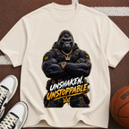 Gorilla 'Unshaken Unstoppable' Graphic T-Shirt