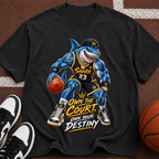 Basketball Shark Graphic Tee — "Own the Court, Own Your Destiny"