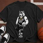 Basketball Graphic T‑Shirt — Retro Animal Streetwear Tee