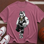 Basketball Graphic T‑Shirt — Retro Animal Streetwear Tee