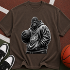 King Gorilla Basketball T-Shirt — Streetwear Graphic Tee