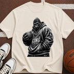 King Gorilla Basketball T-Shirt — Streetwear Graphic Tee