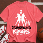 Playground Kings Basketball T-Shirt — Retro Streetball Graphic Tee
