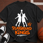 Playground Kings Basketball T-Shirt — Retro Streetball Graphic Tee