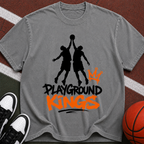 Playground Kings Basketball T-Shirt — Retro Streetball Graphic Tee