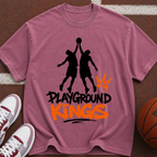 Playground Kings Basketball T-Shirt — Retro Streetball Graphic Tee
