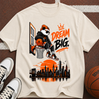 Dream Big Basketball Panda T-Shirt