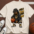 Basketball Graphic T-Shirt — "Built to Be Legendary" Streetwear Tee