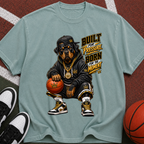 Basketball Graphic T-Shirt — "Built to Be Legendary" Streetwear Tee