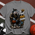 Shark King Tee – “The Court Is Your Territory” Graphic T-Shirt