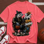 Shark King Tee – “The Court Is Your Territory” Graphic T-Shirt