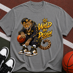 Graphic T-Shirt — "Wild By Design" Basketball Streetwear Tee