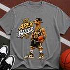Apex Baller Basketball T-Shirt — Retro Streetwear Hoop Tee
