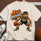 Hop Different T-Shirt — Cartoon Basketball Toad Graphic Tee
