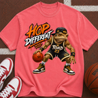 Hop Different T-Shirt — Cartoon Basketball Toad Graphic Tee