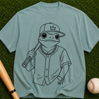 Baseball Frog Graphic T-Shirt