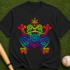 Frog Spirit Graphic T-Shirt — Tribal Frog Design