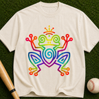 Frog Spirit Graphic T-Shirt — Tribal Frog Design