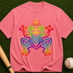 Frog Spirit Graphic T-Shirt — Tribal Frog Design