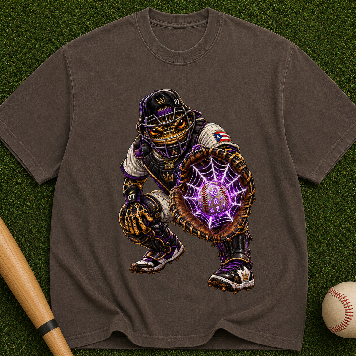 Warrior T‑Shirt — Cosmic Shield Graphic Tee
