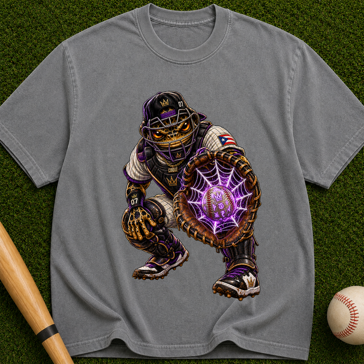 Warrior T‑Shirt — Cosmic Shield Graphic Tee