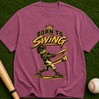 Baseball 'Born to Swing' T‑Shirt