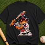 Baseball Frog Batter T-Shirt — Vintage Sports Graphic Tee