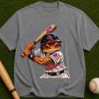 Baseball Frog Batter T-Shirt — Vintage Sports Graphic Tee