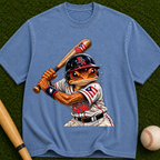Baseball Frog Batter T-Shirt — Vintage Sports Graphic Tee