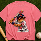 Baseball Frog Batter T-Shirt — Vintage Sports Graphic Tee