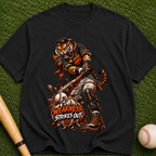 Tiger Brawler T-Shirt — "Weakness Strikes Out" Graphic Tee