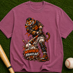 Tiger Brawler T-Shirt — "Weakness Strikes Out" Graphic Tee