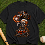 Baseball Wolf Strike Out T-Shirt
