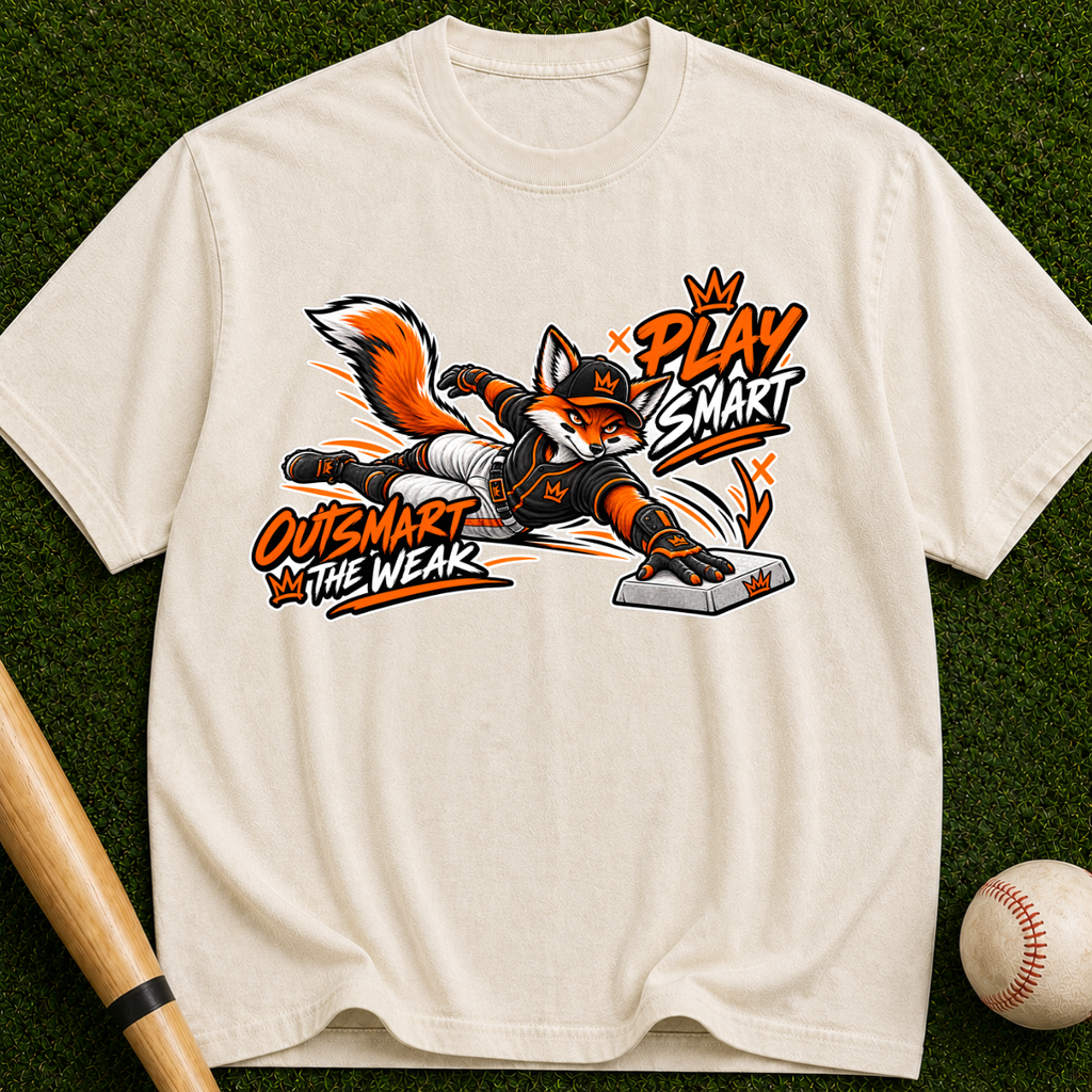 Play Smart Fox T-Shirt — "Outsmart the Weak" Graphic Tee