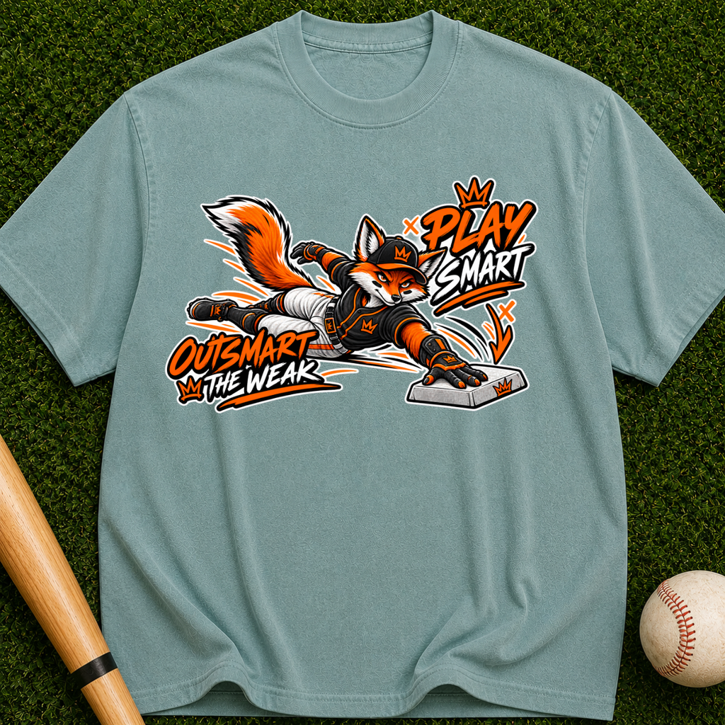 Play Smart Fox T-Shirt — "Outsmart the Weak" Graphic Tee