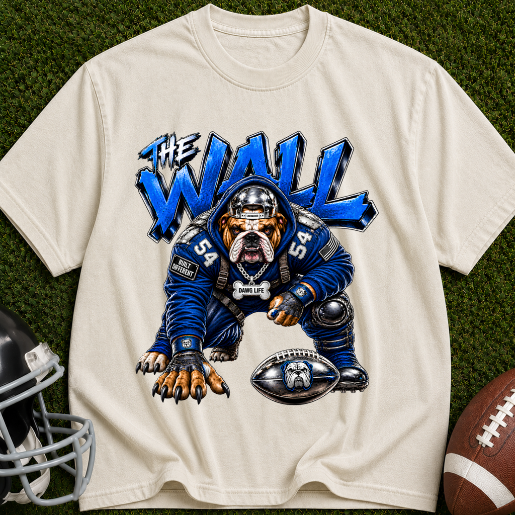 The Wall Football T-Shirt — Vintage Team Fan Tee