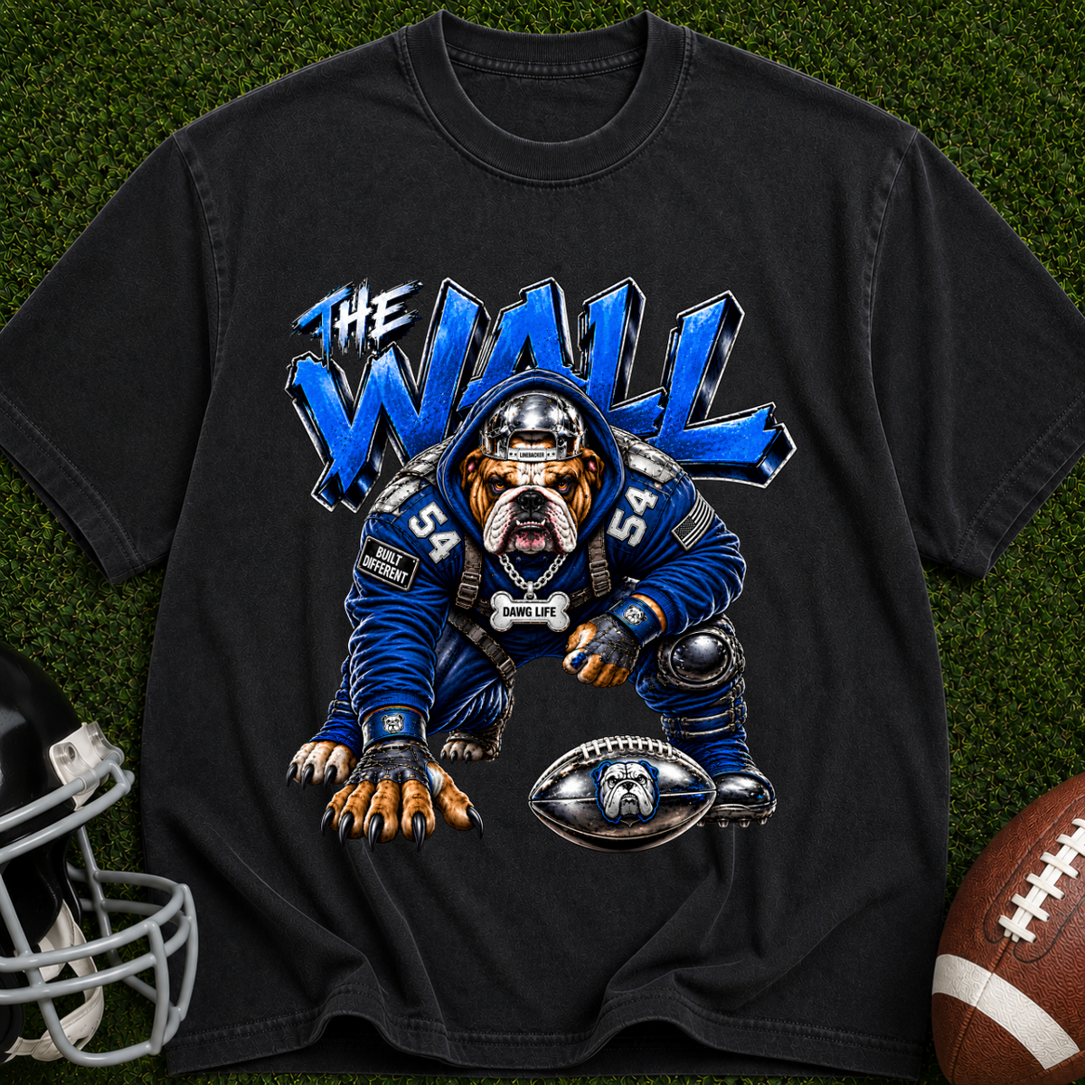 The Wall Football T-Shirt — Vintage Team Fan Tee