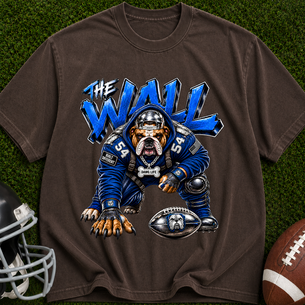The Wall Football T-Shirt — Vintage Team Fan Tee