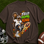 Field Goal King T-Shirt — Squirrel Kicker Football Graphic Tee